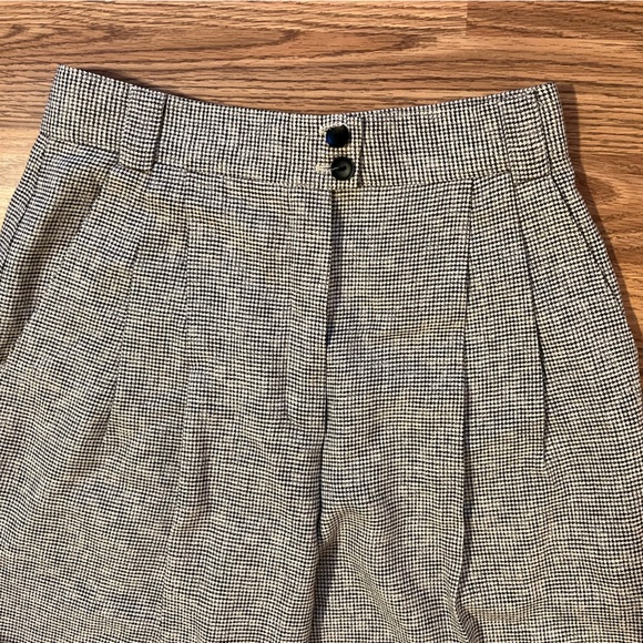 Vintage ESCADA Gray Pleated High Waisted Wool Pants Womens USA 6 / 38 - Picture 3 of 11